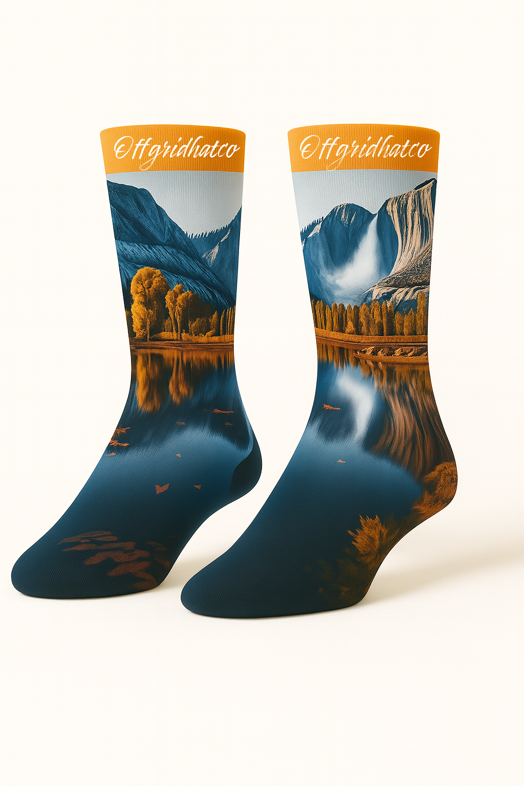 Yosemite Autumn Socks – Fall Adventure Comfort in 100% Bamboo