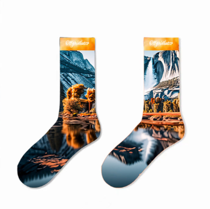Yosemite Autumn Socks