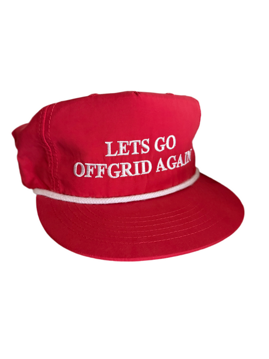 LETS GO OFFGRID AGAIN