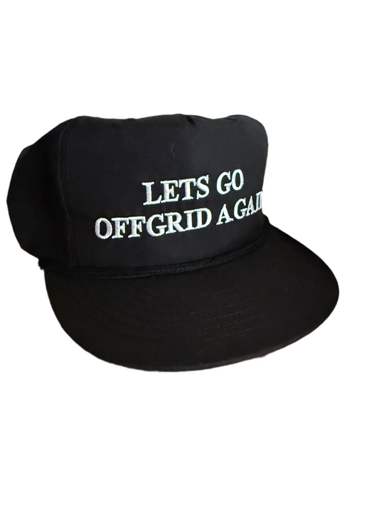 LETS GO OFFGRID AGAIN