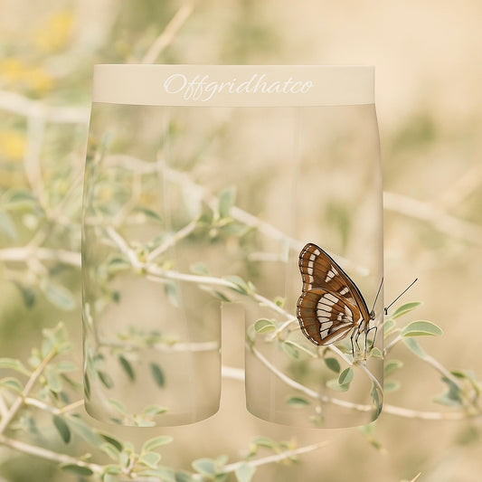 Men's Moisture-Wicking Underwear – Butterfly-Inspired, Eco-Friendly Performance Boxer Briefs