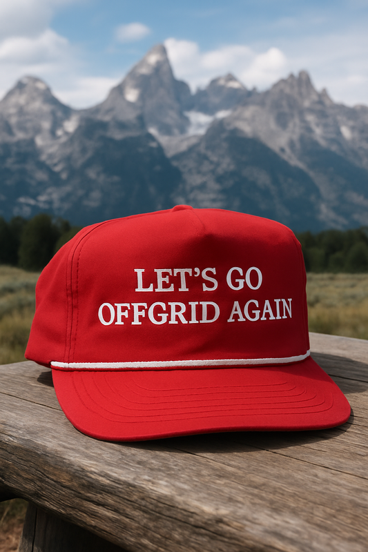 LETS GO OFFGRID AGAIN