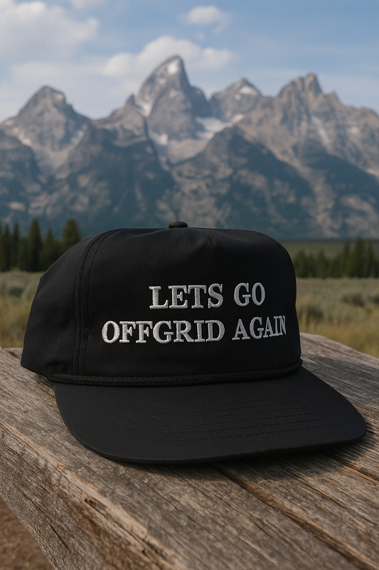 LETS GO OFFGRID AGAIN
