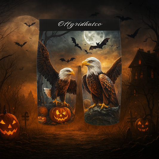 Halloween Bald Eagle Underwear – Spooky Eagle Boxer Briefs for Men | Funny Fall Gift Idea