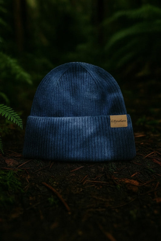 Acrylic Tie Dye Beanie – Midnight Sky Winter Hat