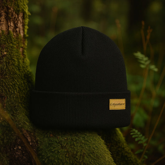 100% Merino Wool Beanie Black – Warm & Stylish Winter Hat