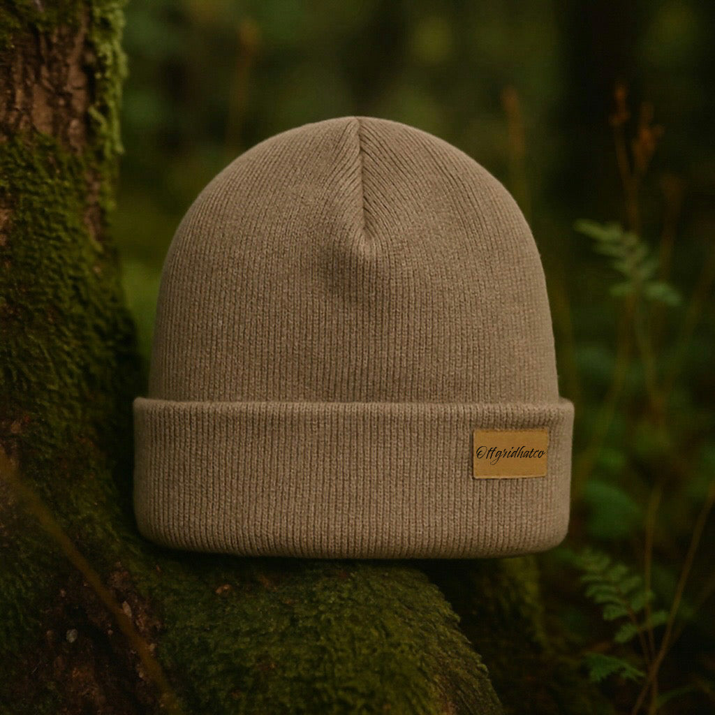 100% Merino Wool Beanie Ocean Sand – Warm & Stylish Winter Hat