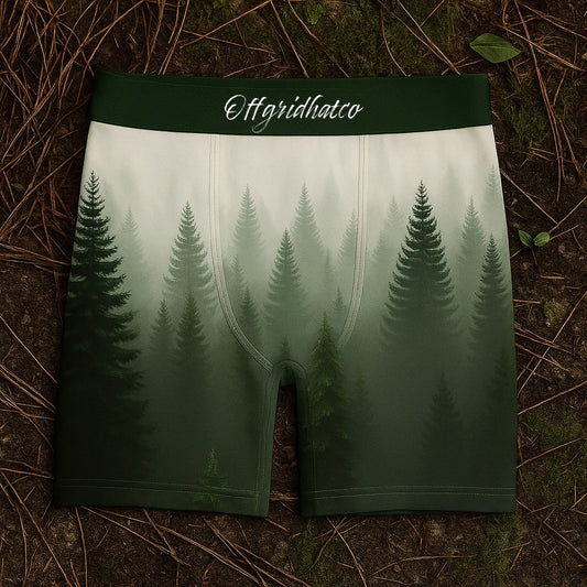 Mystic Forest Underwear – Soft, Breathable Men’s Base Layer for Outdoor Comfort