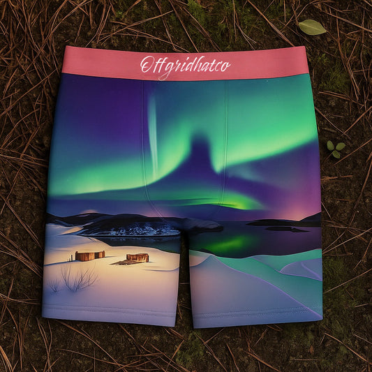 Aurora Boreales Underwear – Soft, Breathable Men’s Base Layers Inspired by Northern Lights
